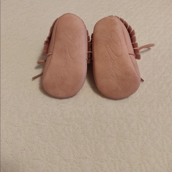 MOCCASINS SIZE 6-12 M PINK - Picture 3 of 5
